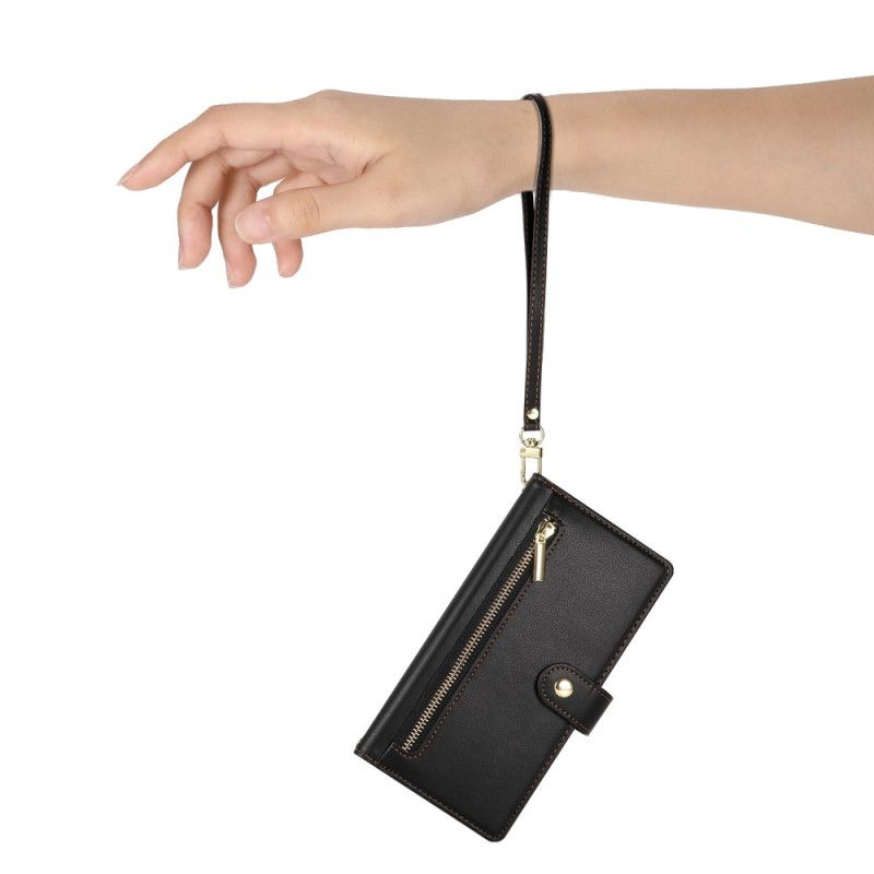 Kožený Kryt Realme 14 Pro Plus 5g Klasická Peněženka