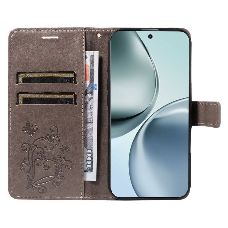 Kožený Kryt Realme 14 Pro Plus 5g Obří Motýli