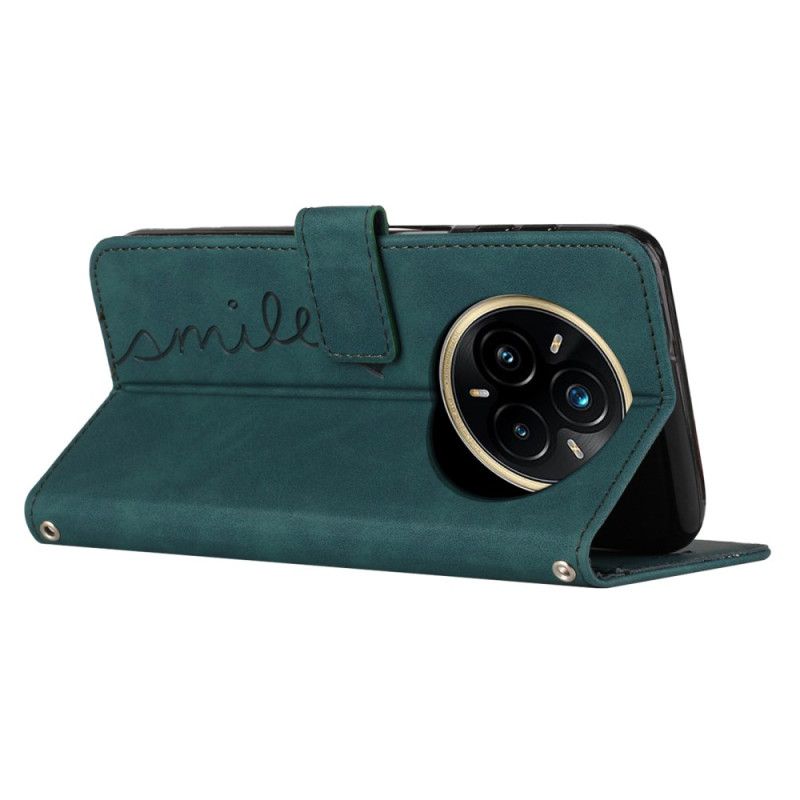 Kožený Kryt Realme 14 Pro Plus 5g Úsměv A Srdce