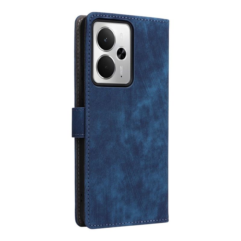 Kožený Kryt Realme 14t 5g Rfid Ochrana Semišový Efekt