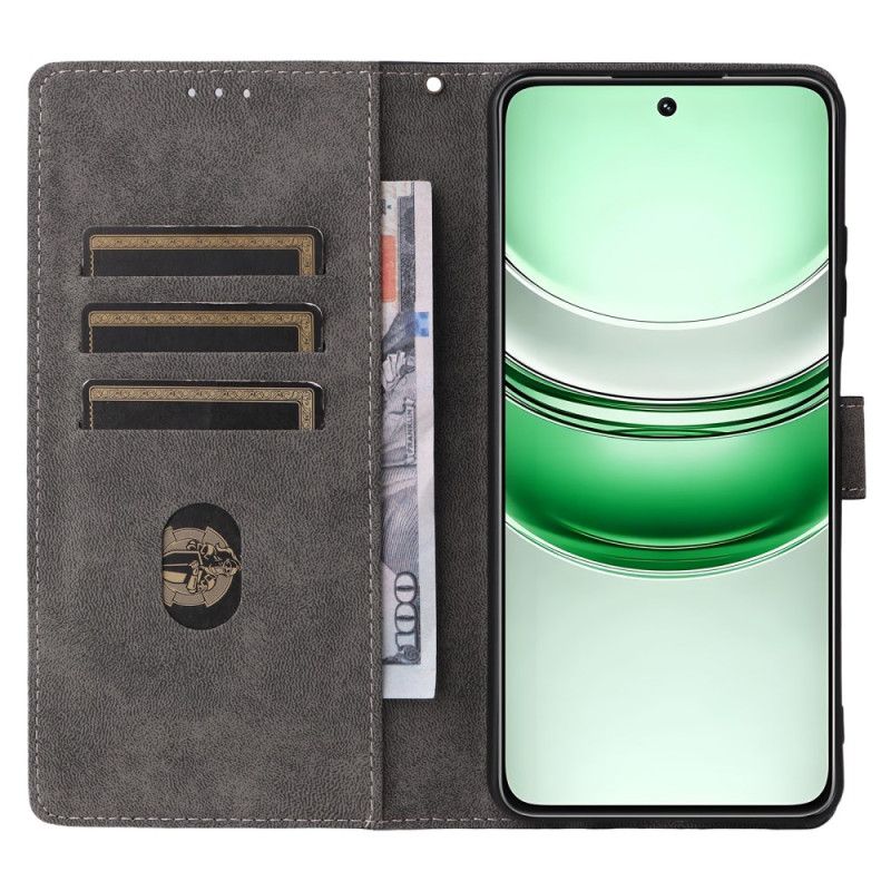 Kožený Kryt Realme 14x 5g Umělá Kůže S Rfid Ochranou