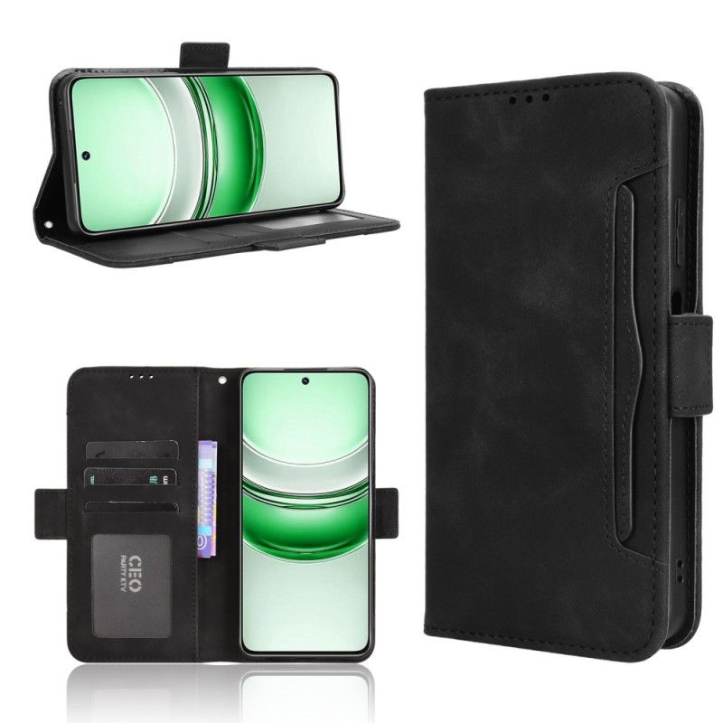 Kožený Kryt Realme 14x 5g Vícekartový