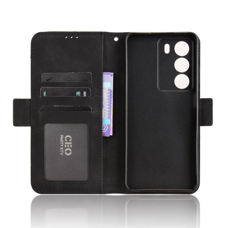 Kožený Kryt Realme 14x 5g Vícekartový