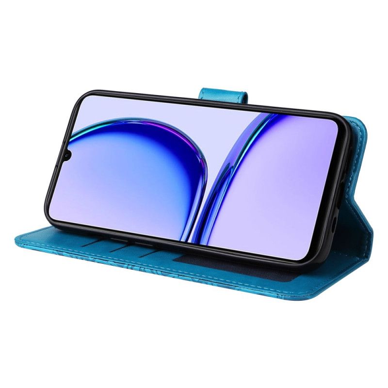 Kožený Kryt Realme C53 Mandala S Popruhem