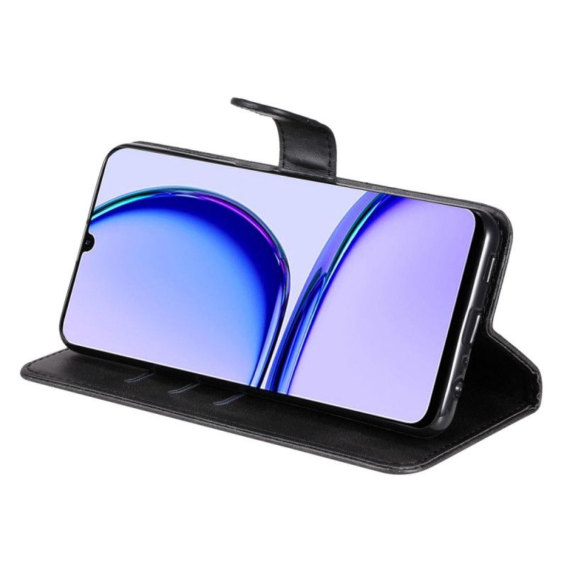 Kožený Kryt Realme C53 Přední Peněženka Na Mince