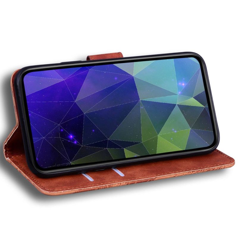 Kožený Kryt Realme C61 Semišový Efekt