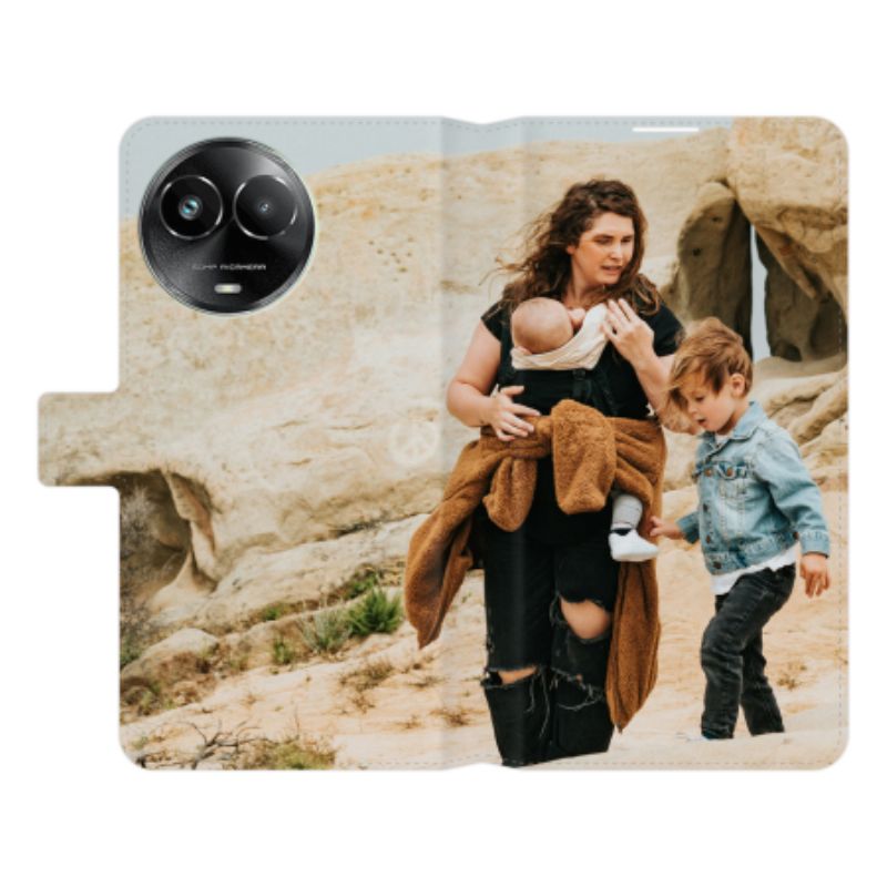 Kožený Kryt Realme C67 Retro