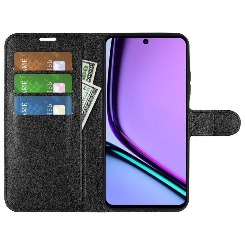 Kožený Kryt Realme C67 Umělá Kůže Lychee