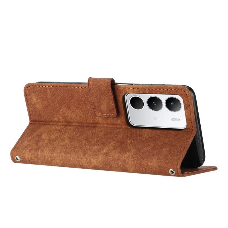 Kožený Kryt Realme C71 Čáry