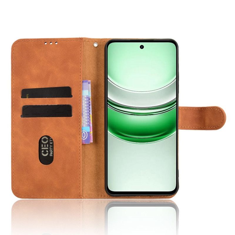 Kožený Kryt Realme C71 Semišový Efekt