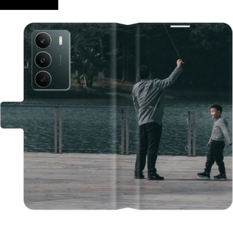 Kožený Kryt Realme C75 Kreativní