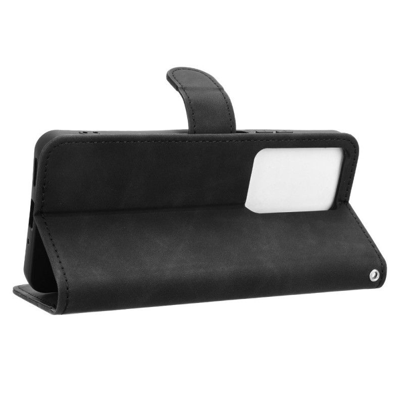 Kožený Kryt Realme C75 Semišový Efekt