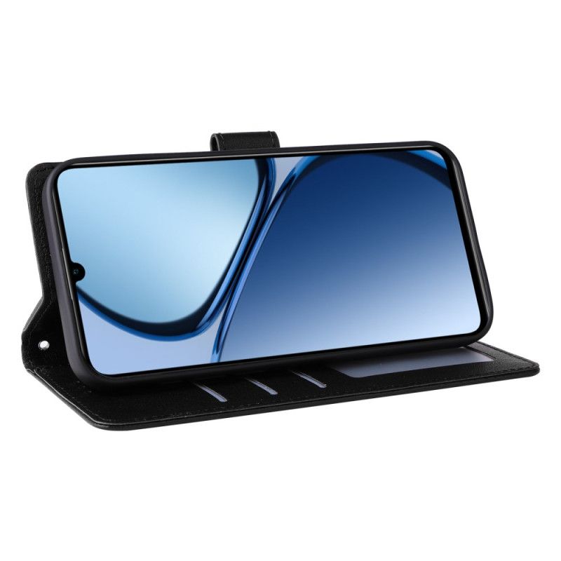 Kožený Kryt Realme Note 60 Efekt Hladké Kůže