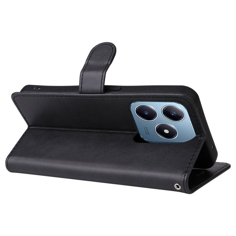 Kožený Kryt Realme Note 60x Jednoduchá Umělá Kůže