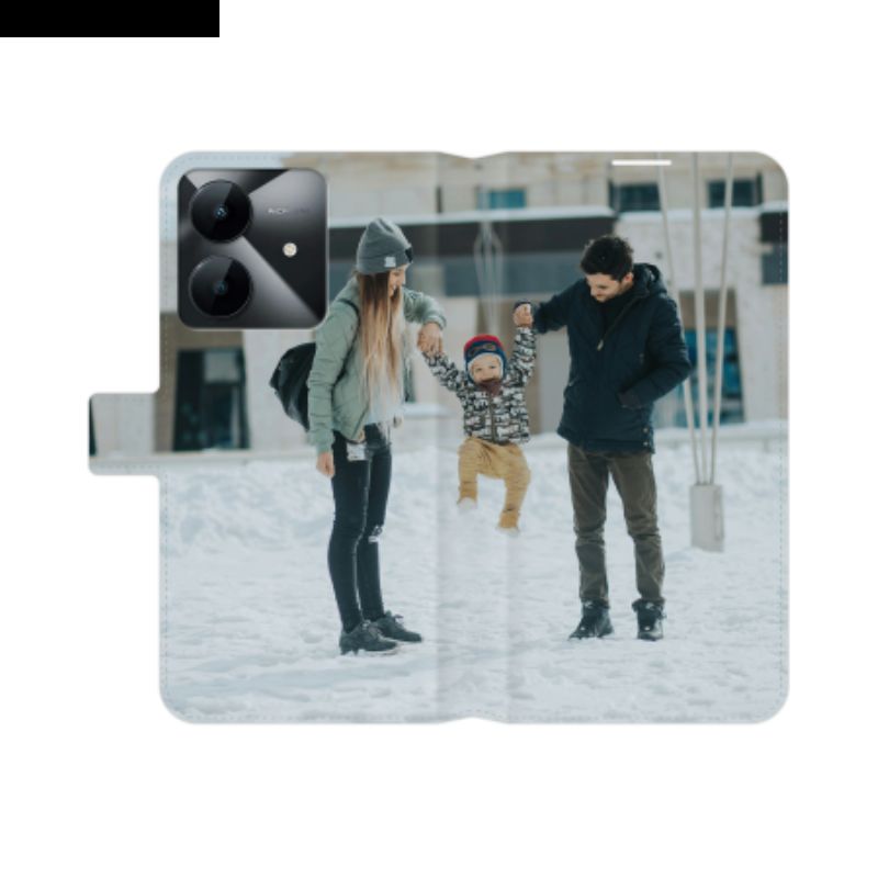 Kožený Kryt Realme Note 60x Moderní