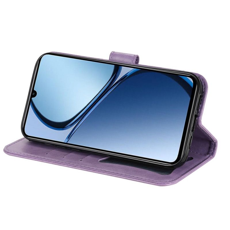 Kožený Kryt Realme Note 60x Potisk Mandaly