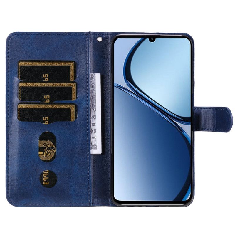 Kožený Kryt Realme Note 60x Pouzdro Na Zip