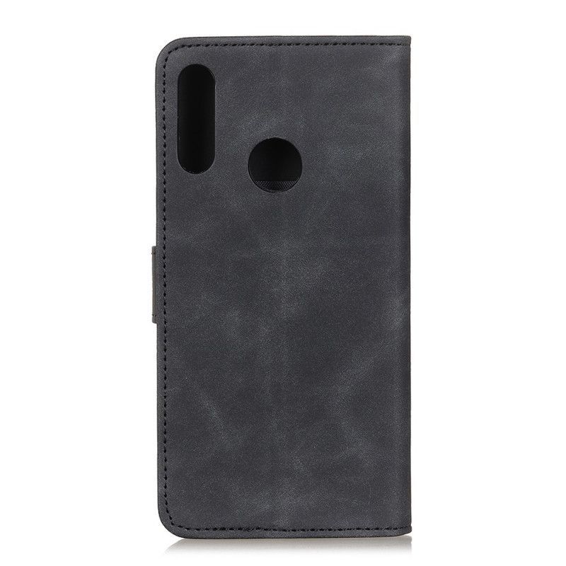 Kryt Alcatel 1s (2020) / 3l (2020) Vintage Khazneh Kožený Efekt