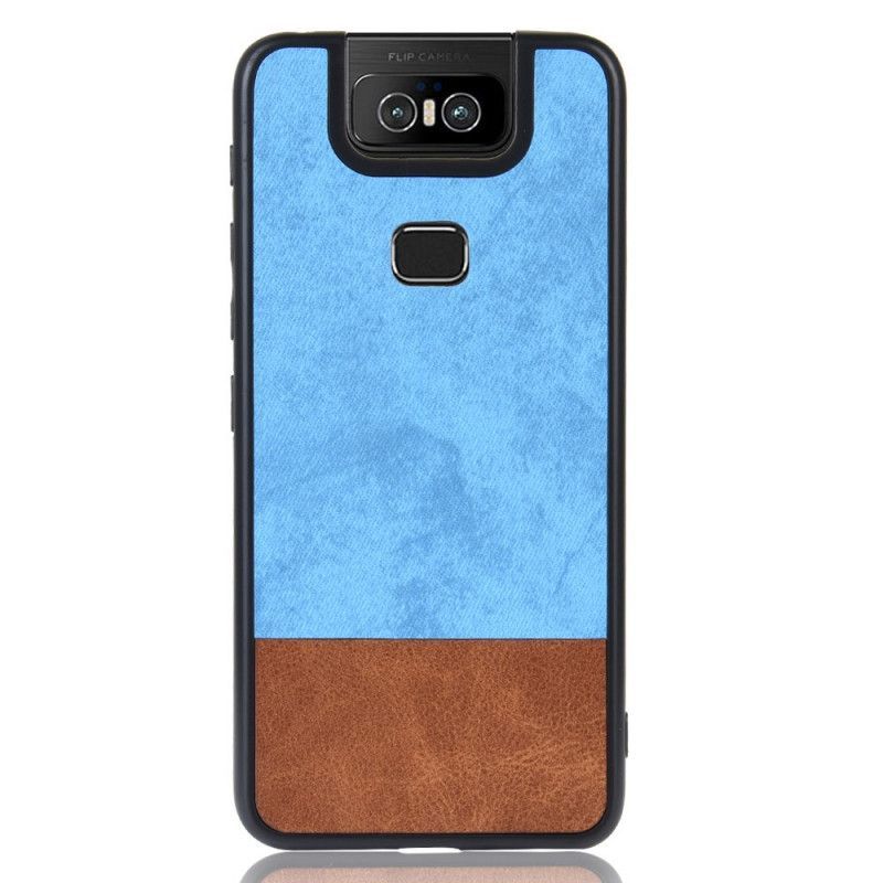 Kryt Asus Zenfone 6 Dvoubarevná Imitace Kůže