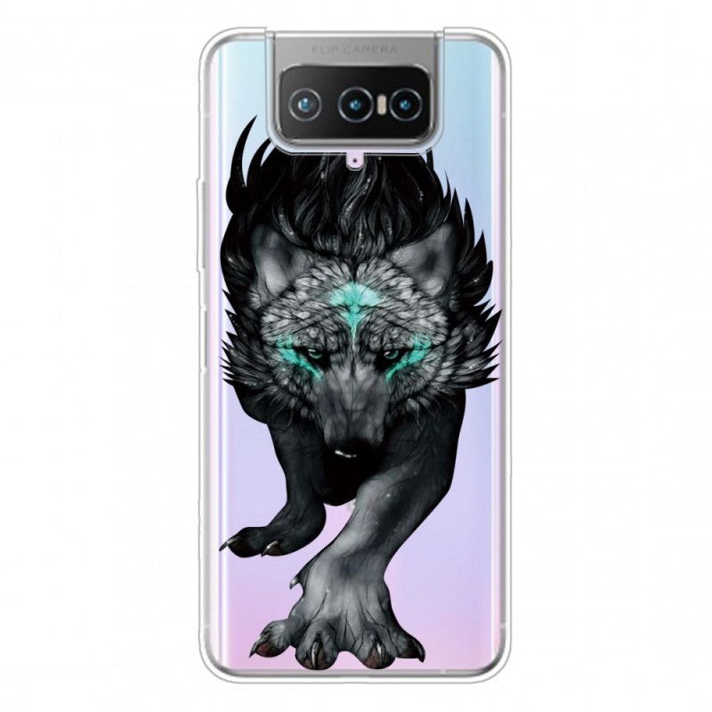 Kryt Asus Zenfone 7 / 7 Pro Grafický Vlk