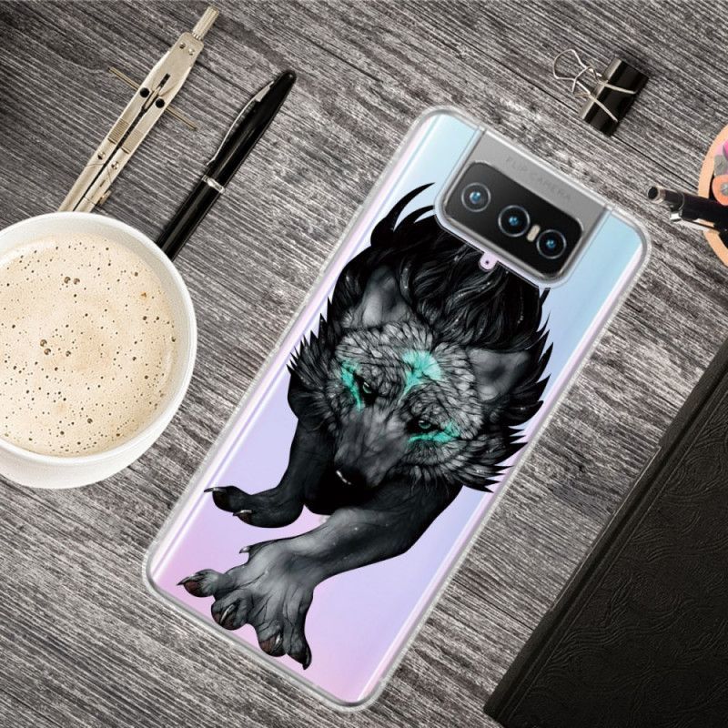 Kryt Asus Zenfone 7 / 7 Pro Grafický Vlk
