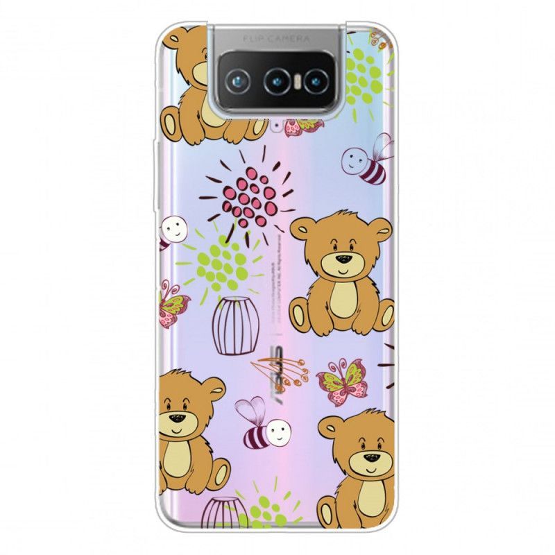 Kryt Asus Zenfone 7 / 7 Pro Horní Medvědi
