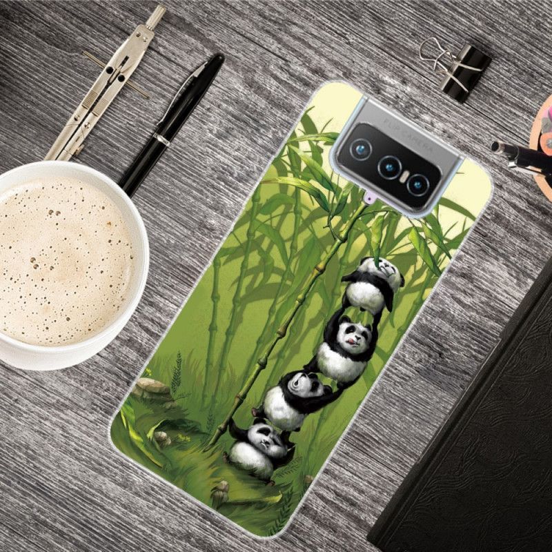 Kryt Asus Zenfone 7 / 7 Pro Hromada Pand