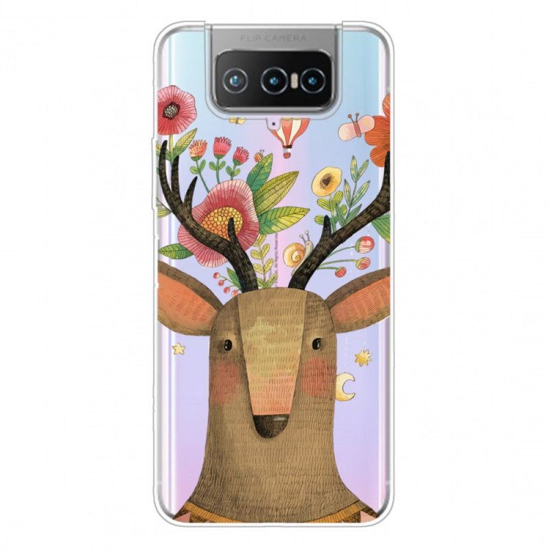 Kryt Asus Zenfone 7 / 7 Pro Kmenový Jelen