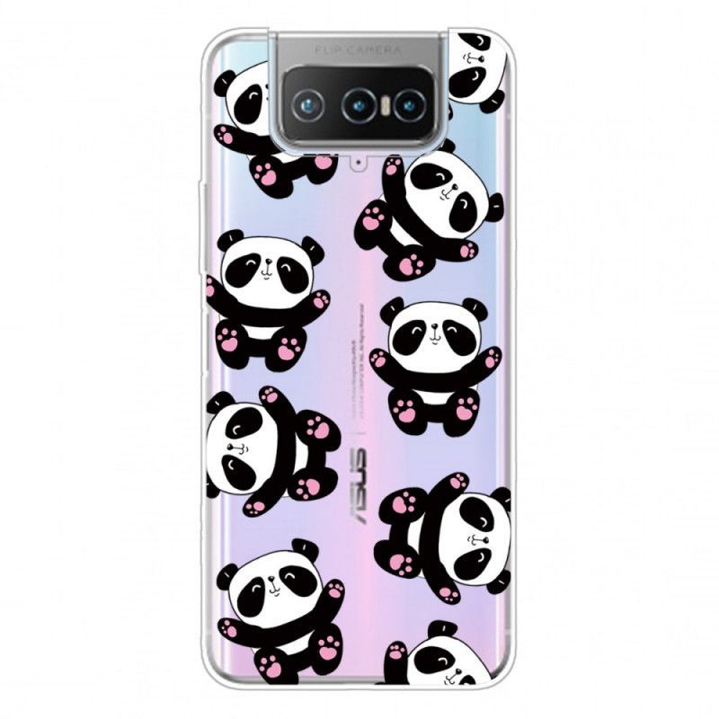 Kryt Asus Zenfone 7 / 7 Pro Nejlepší Zábavné Pandy