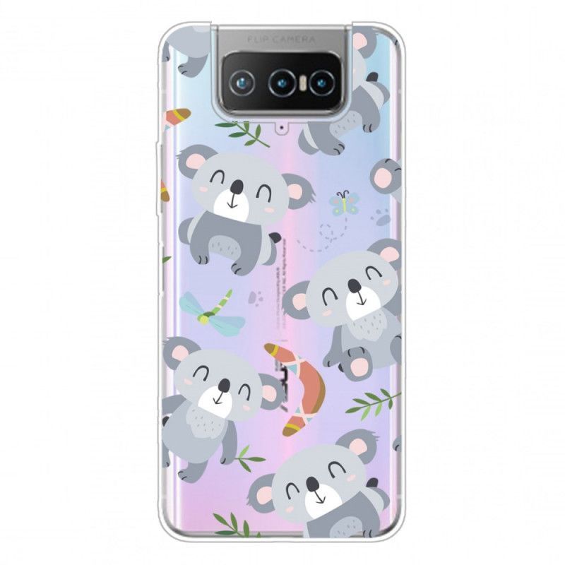Kryt Asus Zenfone 7 / 7 Pro Roztomilé Koaly