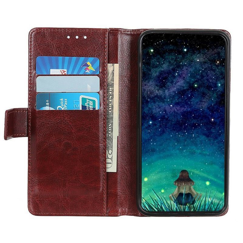 Kryt Azus Zenfone 8 Starý Kožený Efekt