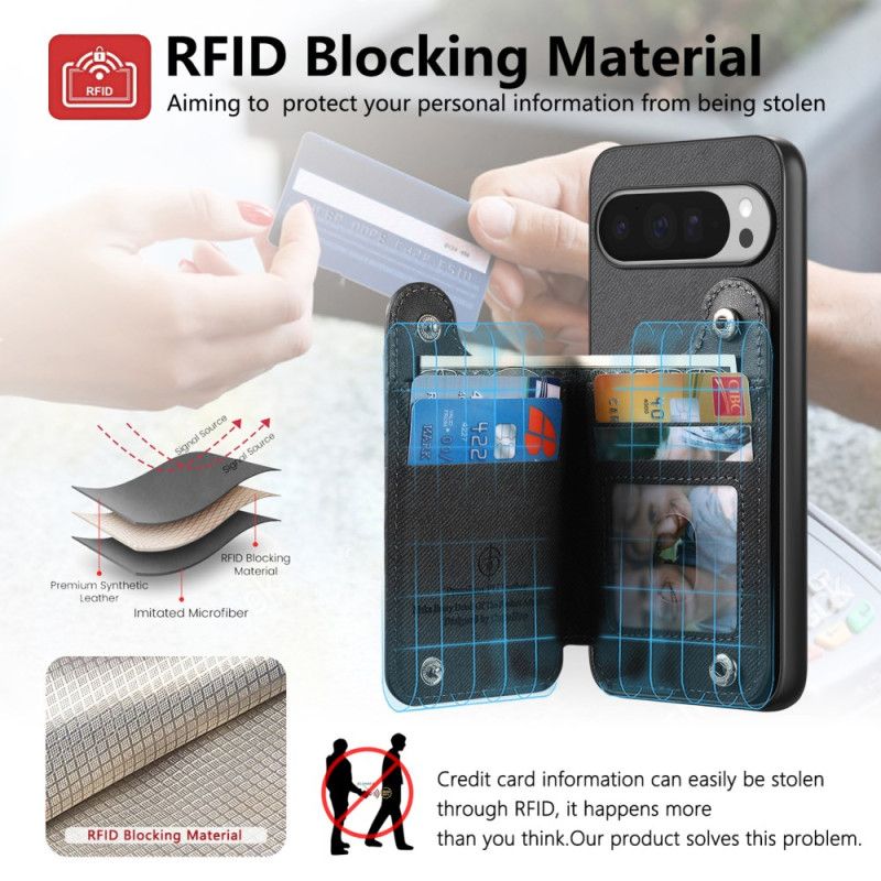 Kryt Google Pixel 10 Pro Xl Pouzdro Na Karty A Prsten