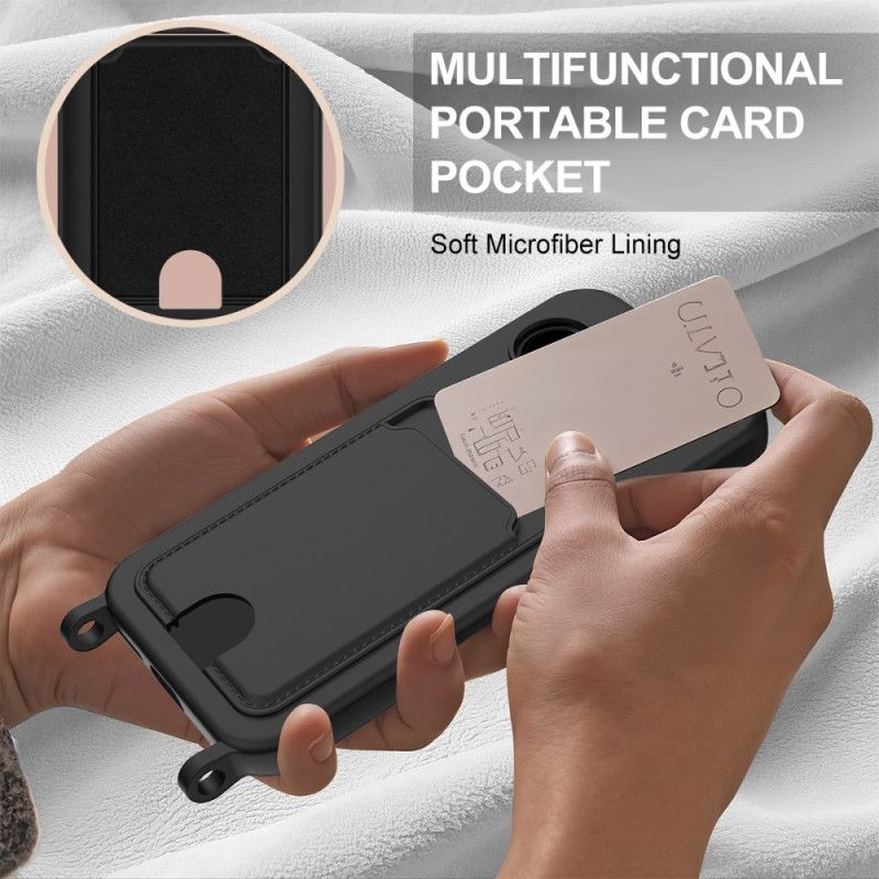 Kryt Google Pixel 10a Pouzdro Na Karty Z Tekutého Silikonu