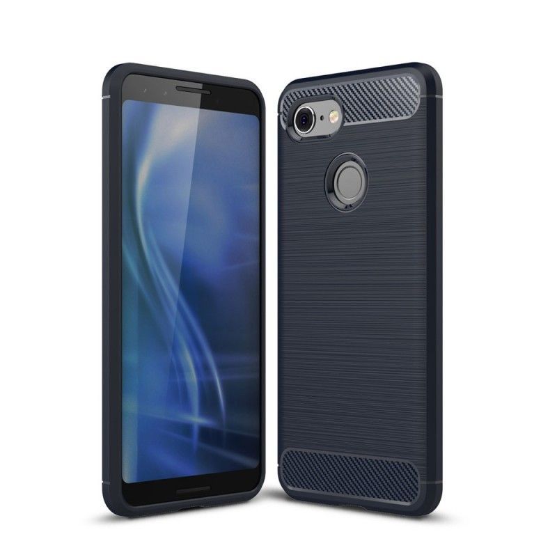 Kryt Google Pixel 3 Kartáčované Uhlíkové Vlákno