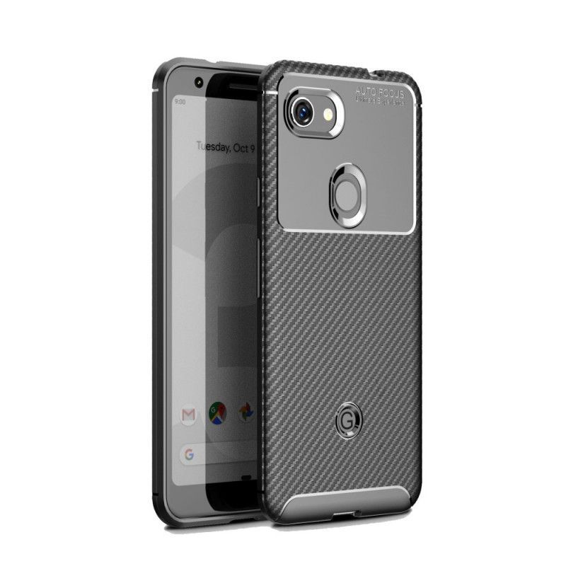 Kryt Google Pixel 3a Flexibilní Textura Uhlíkových Vláken