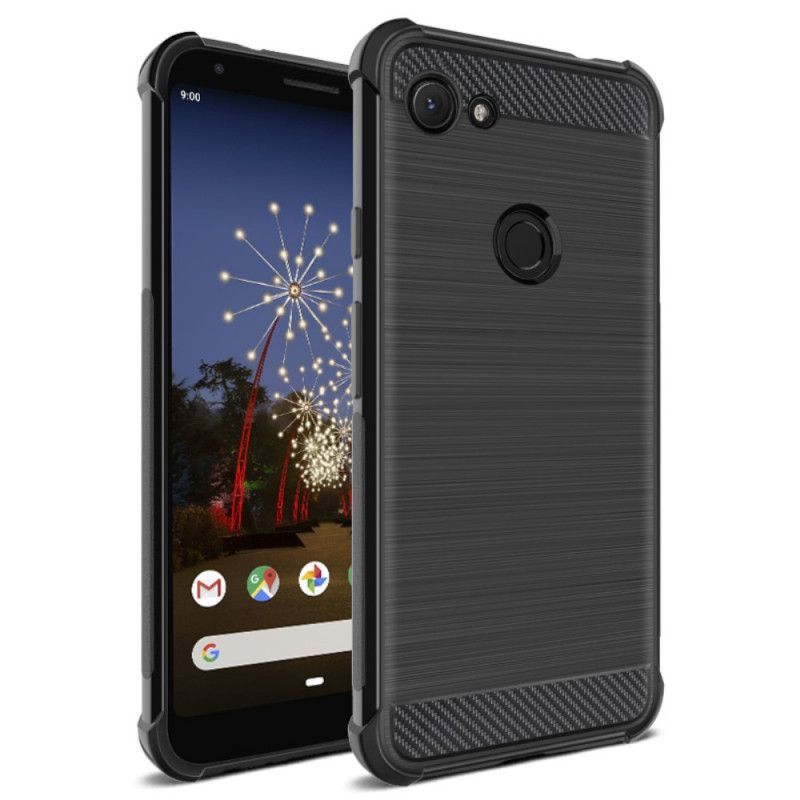 Kryt Google Pixel 3a Xl Imak Kartáčované Uhlíkové Vlákno