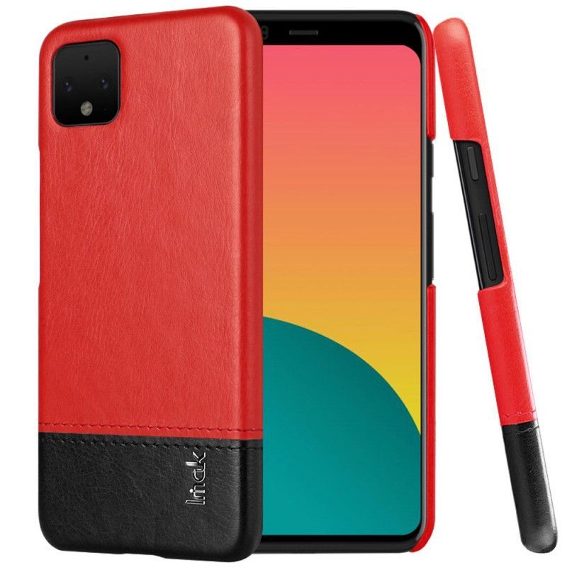 Kryt Google Pixel 4 Série S Koženými Efekty Imak Ruiyi