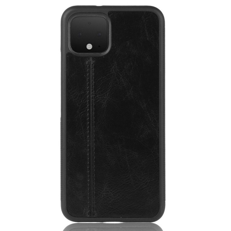Kryt Google Pixel 4 Xl Efekt Kůže Ve Švu