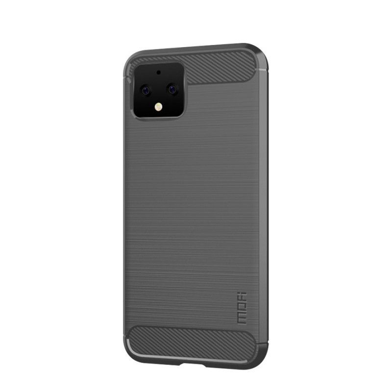 Kryt Google Pixel 4 Xl Mofi Kartáčované Uhlíkové Vlákno