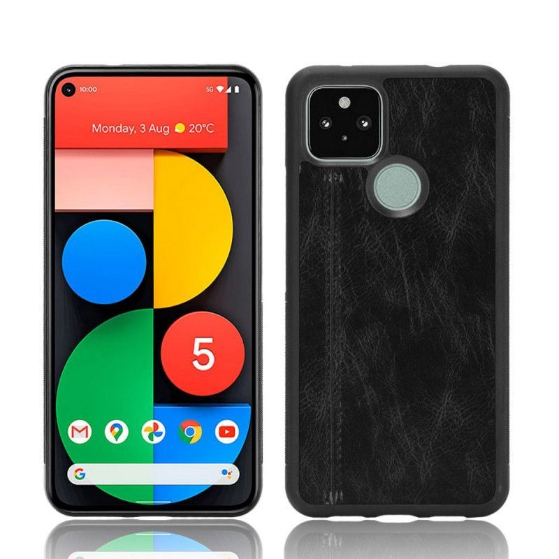 Kryt Google Pixel 4a 5g Efekt Kůže Ve Švu