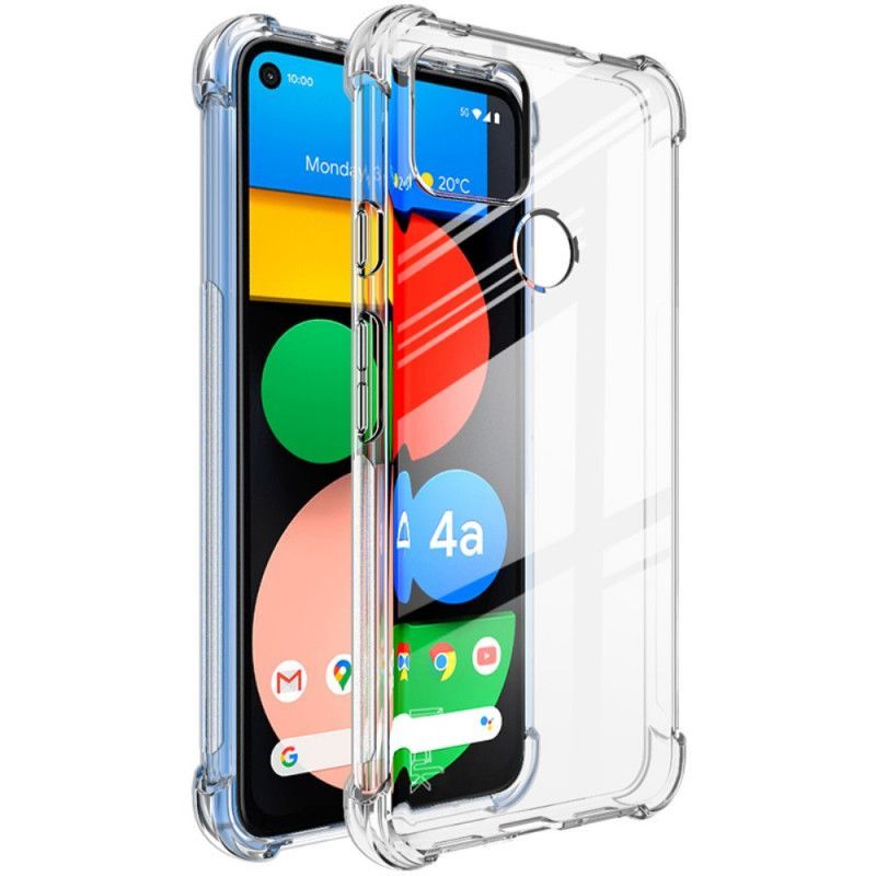 Kryt Google Pixel 4a 5g Transparentní Hedvábný Imak