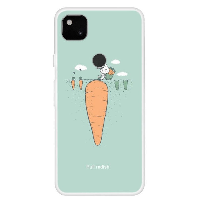 Kryt Google Pixel 4a Králík Na Zahradě