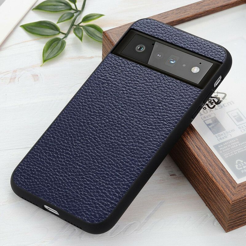 Kryt Google Pixel 6 Pravá Liči Kůže