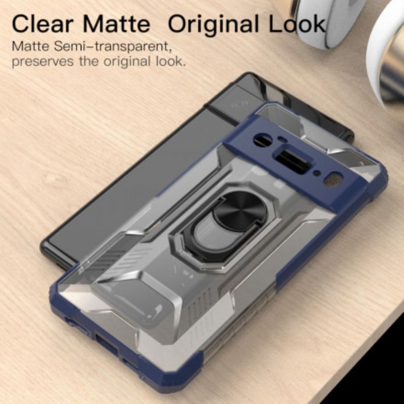 Kryt Google Pixel 6 Pro Matné S Opěrným Kroužkem