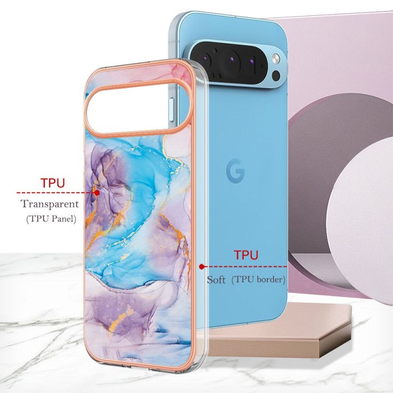 Kryt Google Pixel 9 Modrý Mramor