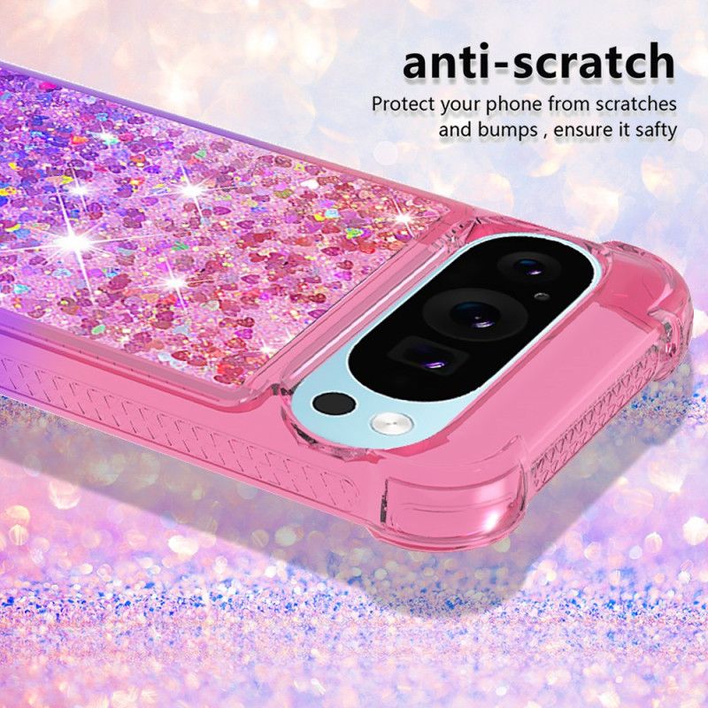 Kryt Google Pixel 9 Pro Kryty Na Mobil Glitter Gradient