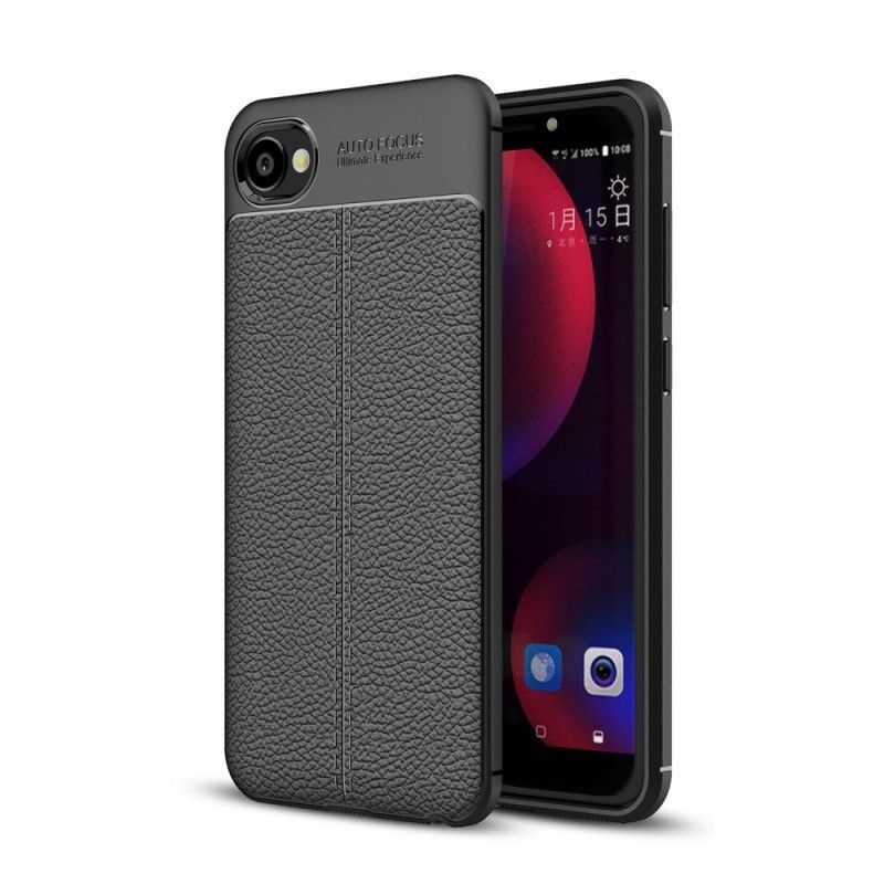 Kryt Htc Desire 12 Litchi S Dvojitým Koženým Efektem
