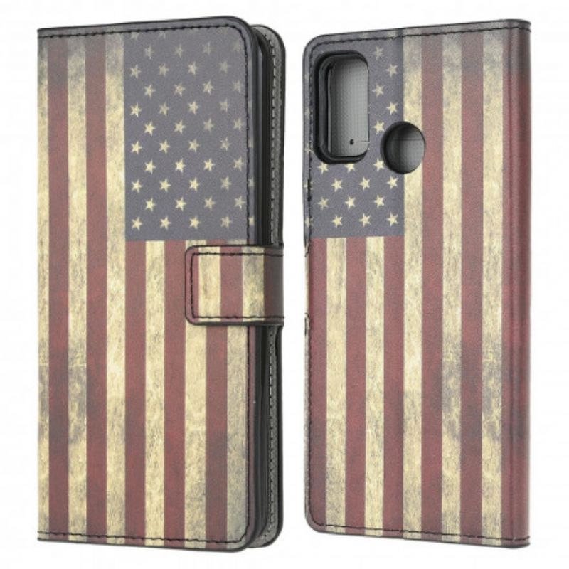 Kryt Moto G30 / Moto G10 Americká Vlajka