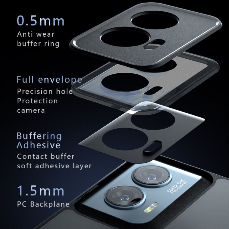 Kryt Motorola Edge 50 Fusion Černá Průhledná