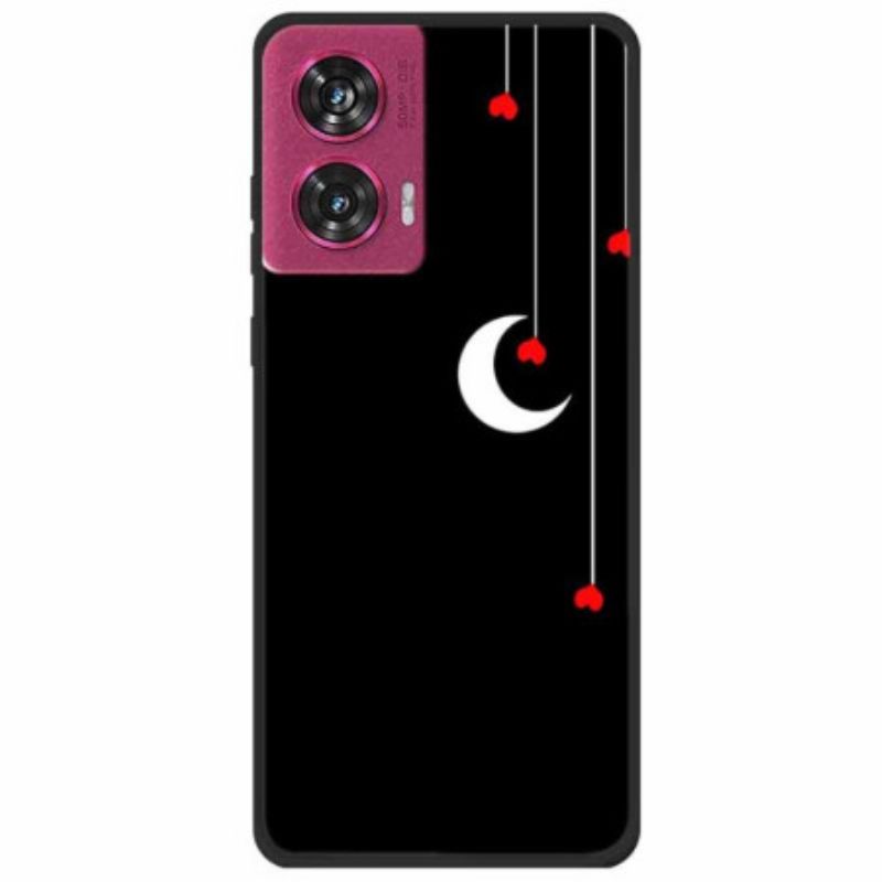 Kryt Motorola Edge 50 Fusion Srdce A Měsíc